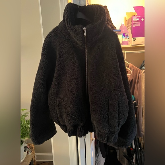 Free People Faux Shearling Jacket - Picture 2 of 5